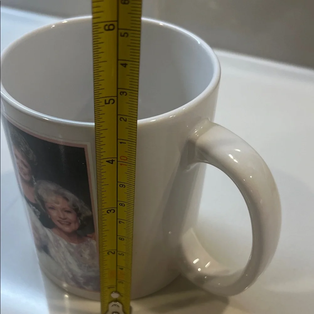 Classic Golden Girls TV Show White Ceramic Mug New!